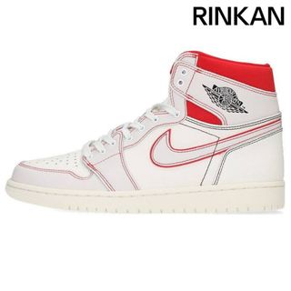 ナイキ(NIKE)のナイキ  555088-160/Air Jordan 1 Retro High OG Sail/University Red エアジョーダン1レトロハイオージーファントムスニーカー メンズ 28.5cm(スニーカー)