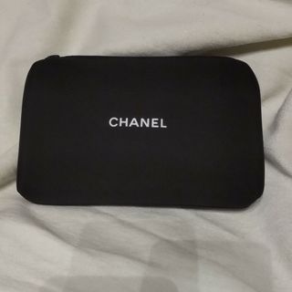 シャネル(CHANEL)のシャネル　化粧ポーチ　ブラック　ノベルティ品(ポーチ)