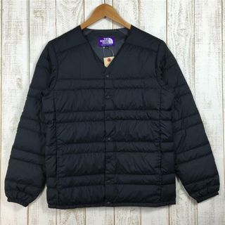 ザノースフェイス(THE NORTH FACE)のUNISEX S ノースフェイス × ナナミカ パープルレーベル × SHIPS（シップス）別注 ウィンドストッパー ダウン カーディガン WINDSTOPPER Down Cardigan トリプルネーム コラボ 限定モデル 生産終了モデル 入手困難 NORTH FACE ND2576N ブラック系(その他)