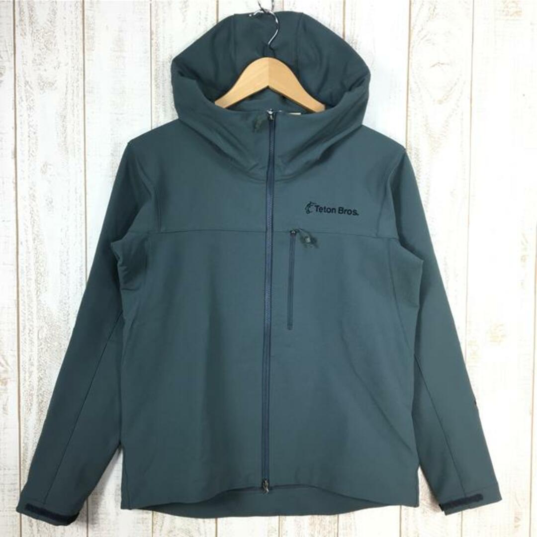 WOMENs M ティートンブロス グレーシャー フーディ Glacier Hoody グラフェン ソフトシェル ジャケット TETON BROS TB223-28W グリーン系 レディースのファッション小物(その他)の商品写真