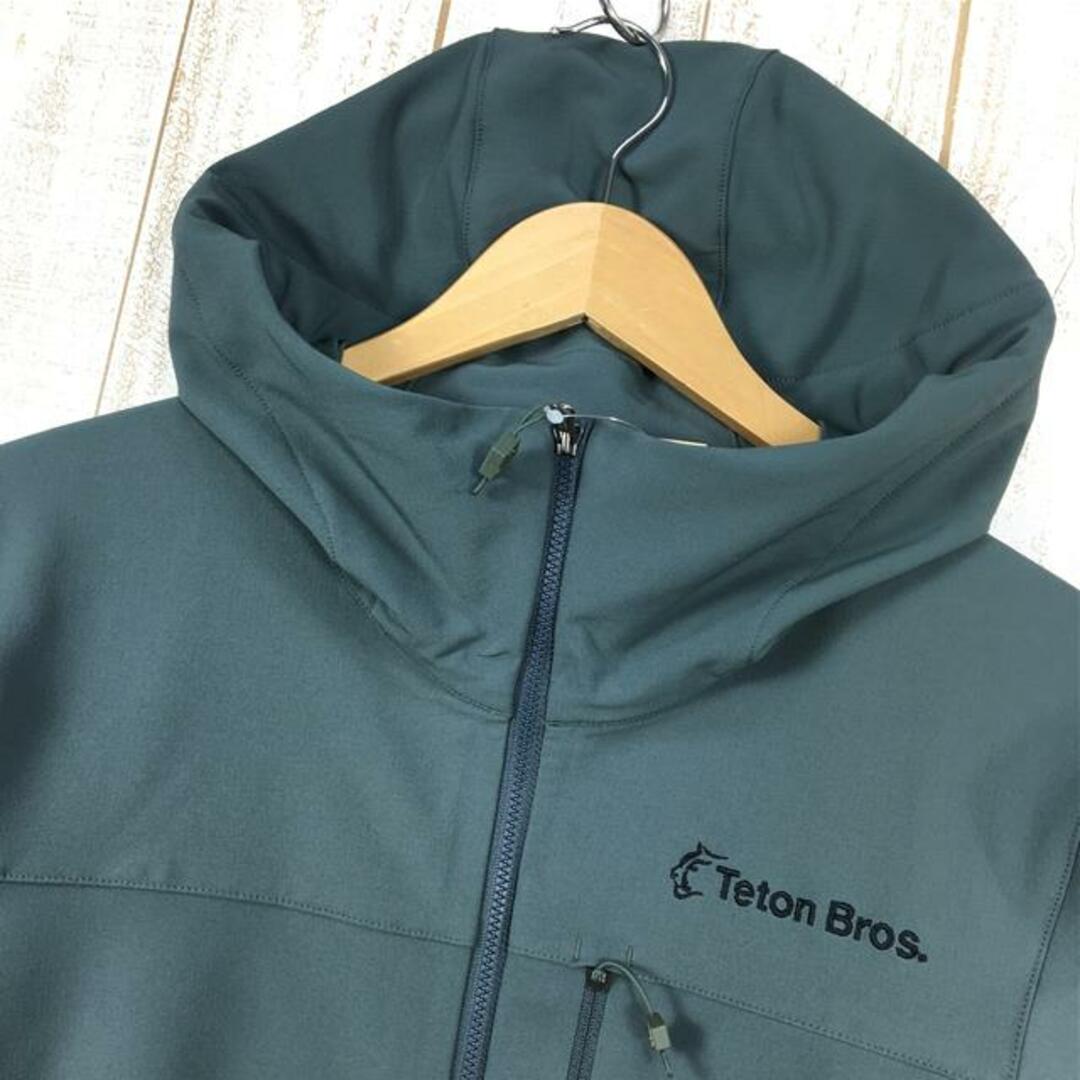 WOMENs M ティートンブロス グレーシャー フーディ Glacier Hoody グラフェン ソフトシェル ジャケット TETON BROS TB223-28W グリーン系 レディースのファッション小物(その他)の商品写真