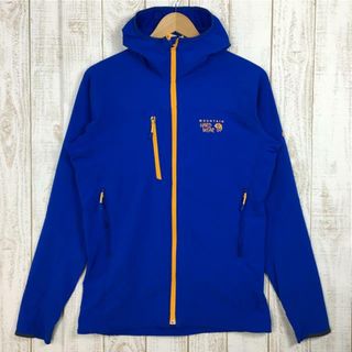 MENs S マウンテンハードウェア スーパー チョックストン ジャケット Super Chockston Jacket ソフトシェル フーディ MOUNTAIN HARDWEAR OM5909 ブルー系(その他)