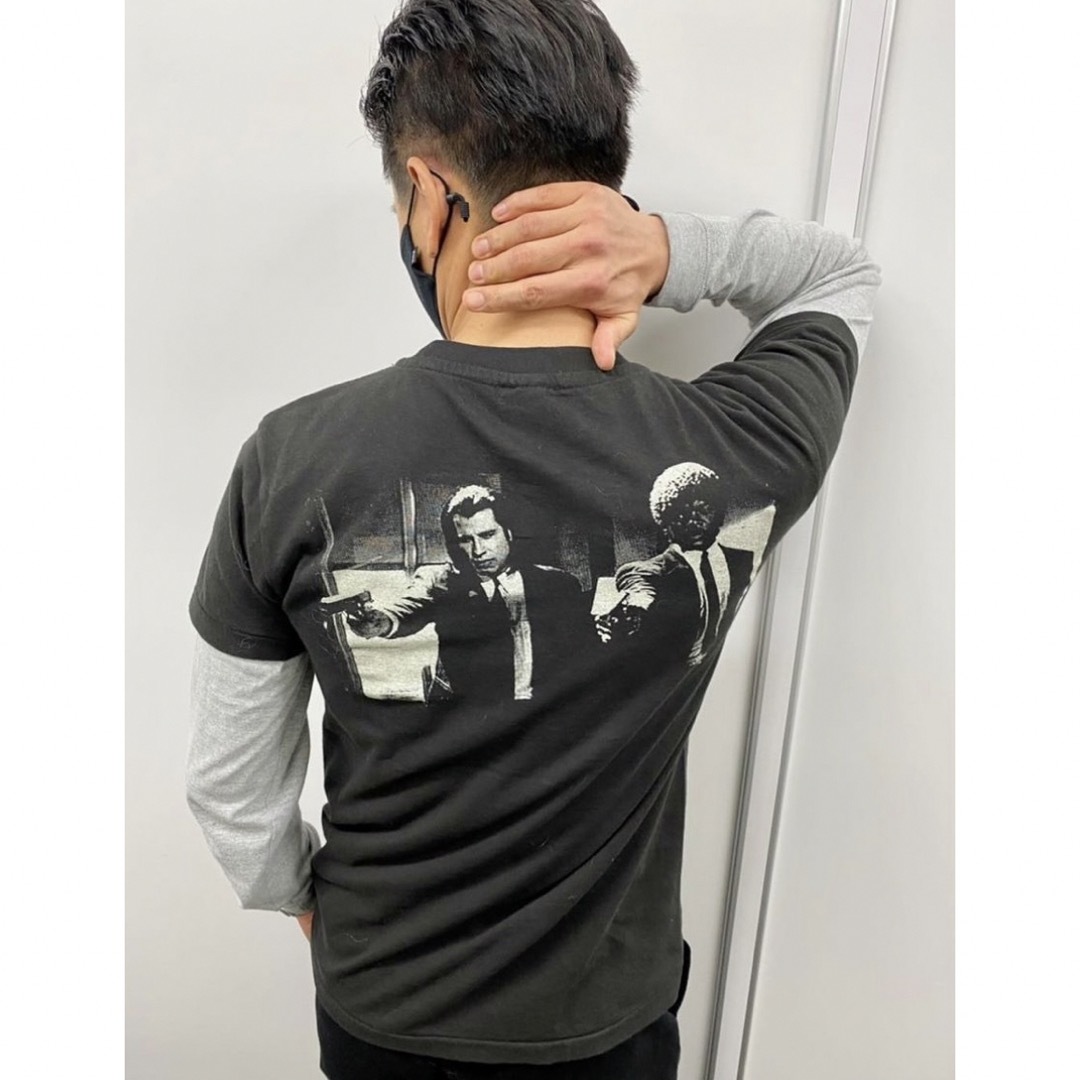 パルプフィクション　ムービーTシャツ　シングルステッチ　90s 木村拓哉着用 メンズのトップス(Tシャツ/カットソー(半袖/袖なし))の商品写真