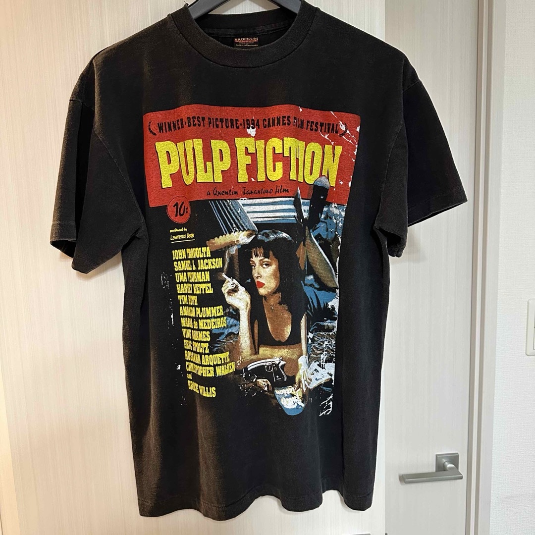 パルプフィクション　ムービーTシャツ　シングルステッチ　90s 木村拓哉着用 メンズのトップス(Tシャツ/カットソー(半袖/袖なし))の商品写真