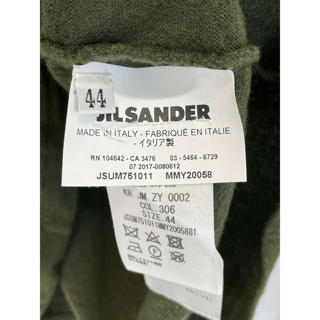 Jil Sander(ジルサンダー)のジルサンダー ｸﾞﾘｰﾝ 17AW JSUM751011 ｳｰﾙ ﾆｯﾄ ﾄｯﾌﾟｽ 44 メンズのトップス(その他)の商品写真