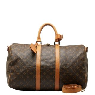 ルイヴィトン(LOUIS VUITTON)のルイ ヴィトン モノグラム キーポルバンドリエール45 ボストンバッグ ハンドバッグ ショルダーバッグ 2WAY M41418 PVC レディース LOUIS VUITTON 【228-48736】(ボストンバッグ)