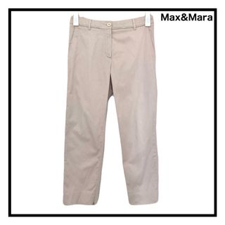 Max Mara - マックスマーラ　スラックス　ピンク　スリット入り　レディース　イタリア　36