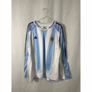 アディダス(adidas)のK938 adidas AFA アルゼンチン サッカー ユニフォーム(Tシャツ/カットソー(半袖/袖なし))