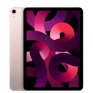 アップル(Apple)の【中古】 iPad Air5 Wi-Fi+Cellular 64GB ピンク A2589 2022年 SIMフリー 本体 ほぼ新品 タブレット アイパッド アップル apple  【送料無料】 ipda5mtm2797(タブレット)