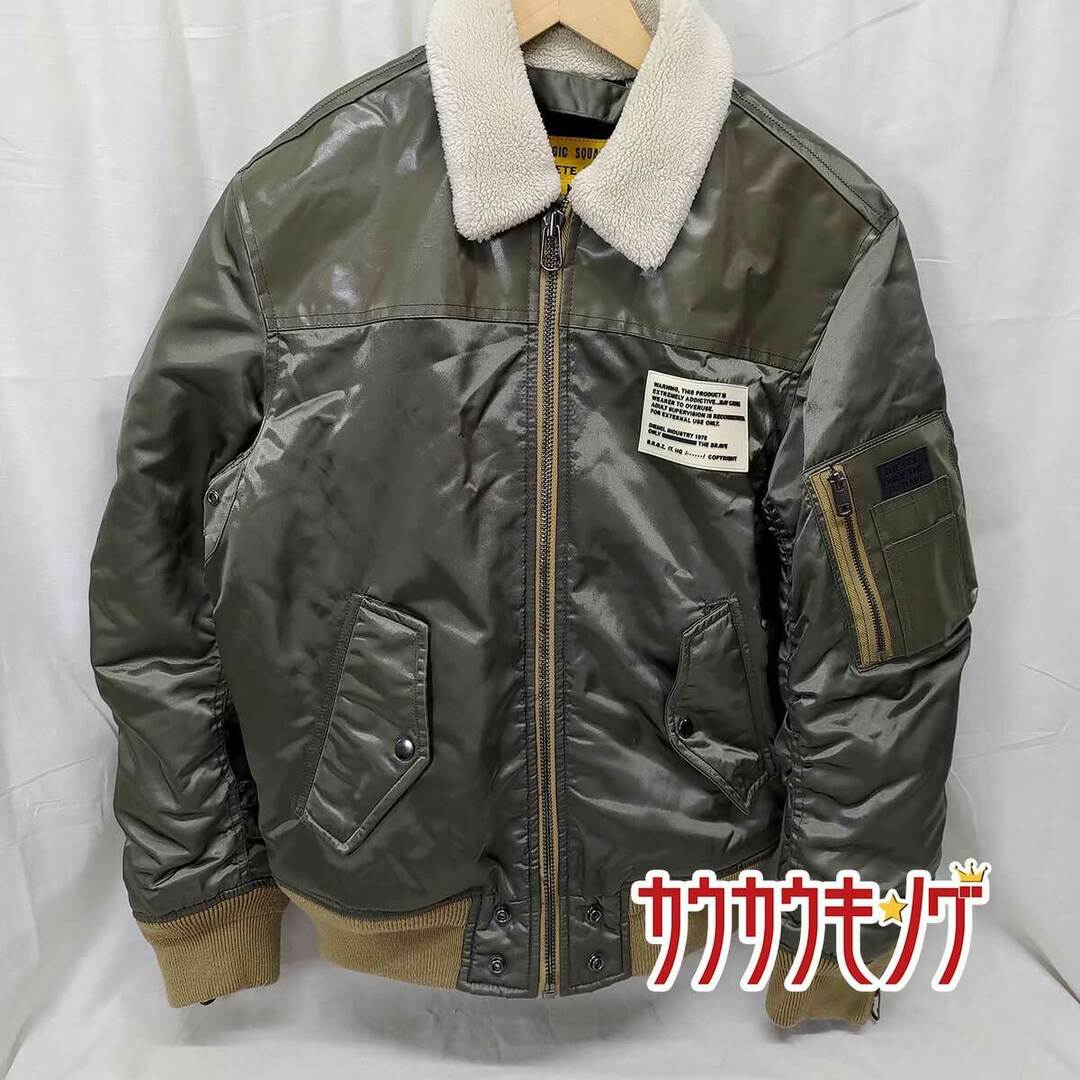 DIESEL - ディーゼル ジャケット W-FEDOVIK 袖ビッグジップ DIESEL - ディーゼル ジャケット W-FEDOVIK 袖ビッグジップ