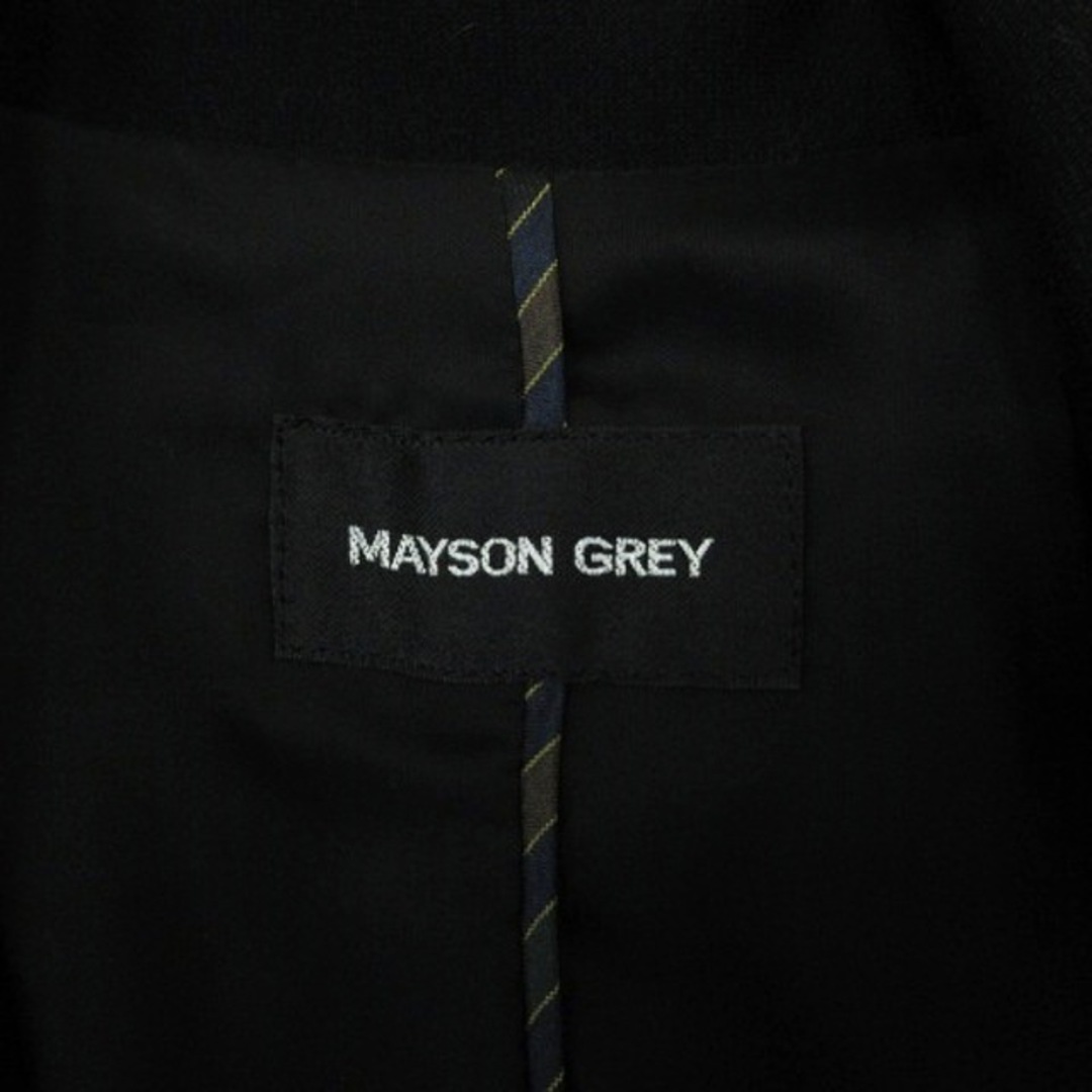 MAYSON GREY(メイソングレイ)のメイソングレイ テーラード ジャケット ストレッチ 2 ブラック 240422E レディースのジャケット/アウター(その他)の商品写真