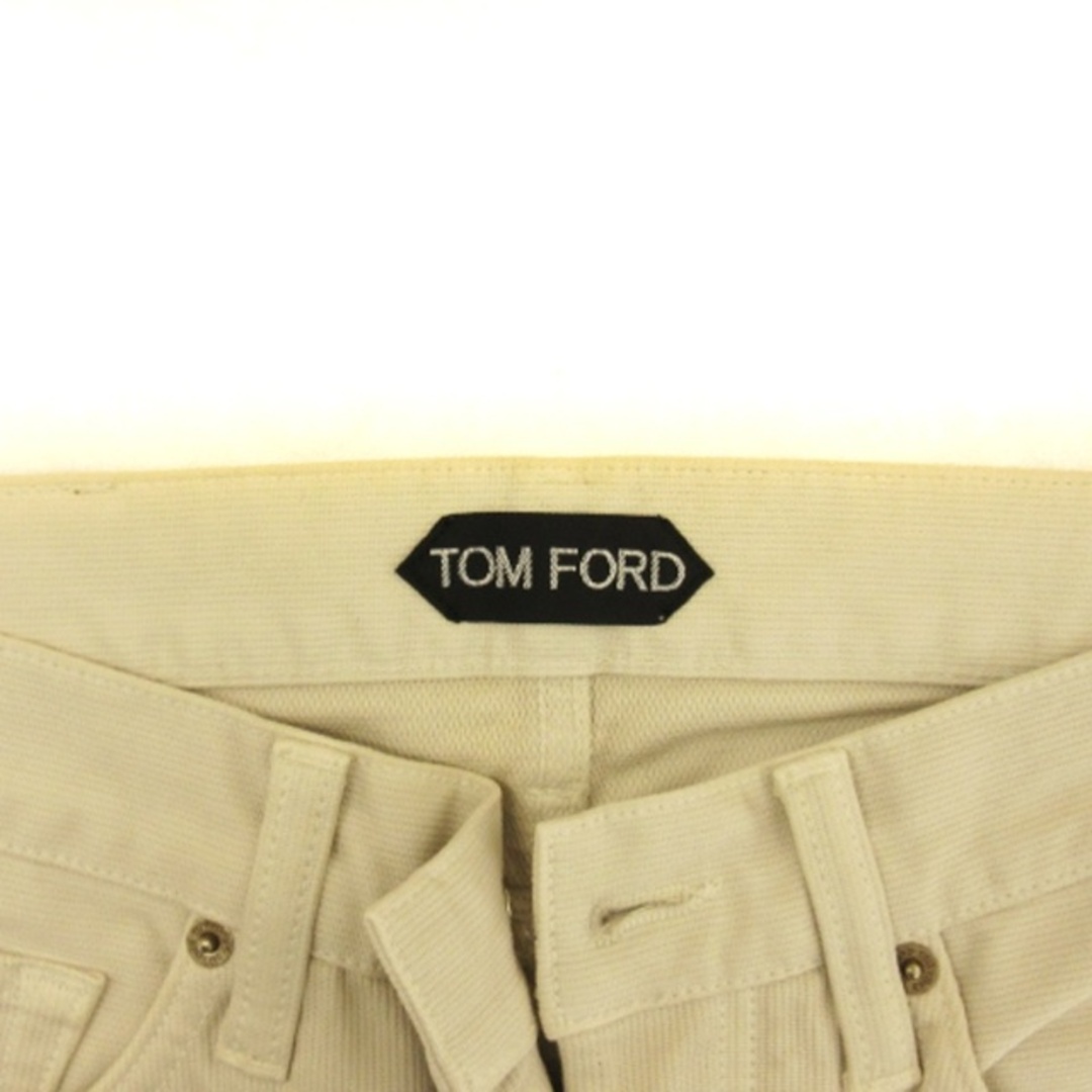 TOM FORD(トムフォード)のトムフォード スリム パンツ TFD001 USA製 コットン ナチュラル 29 メンズのパンツ(スラックス)の商品写真