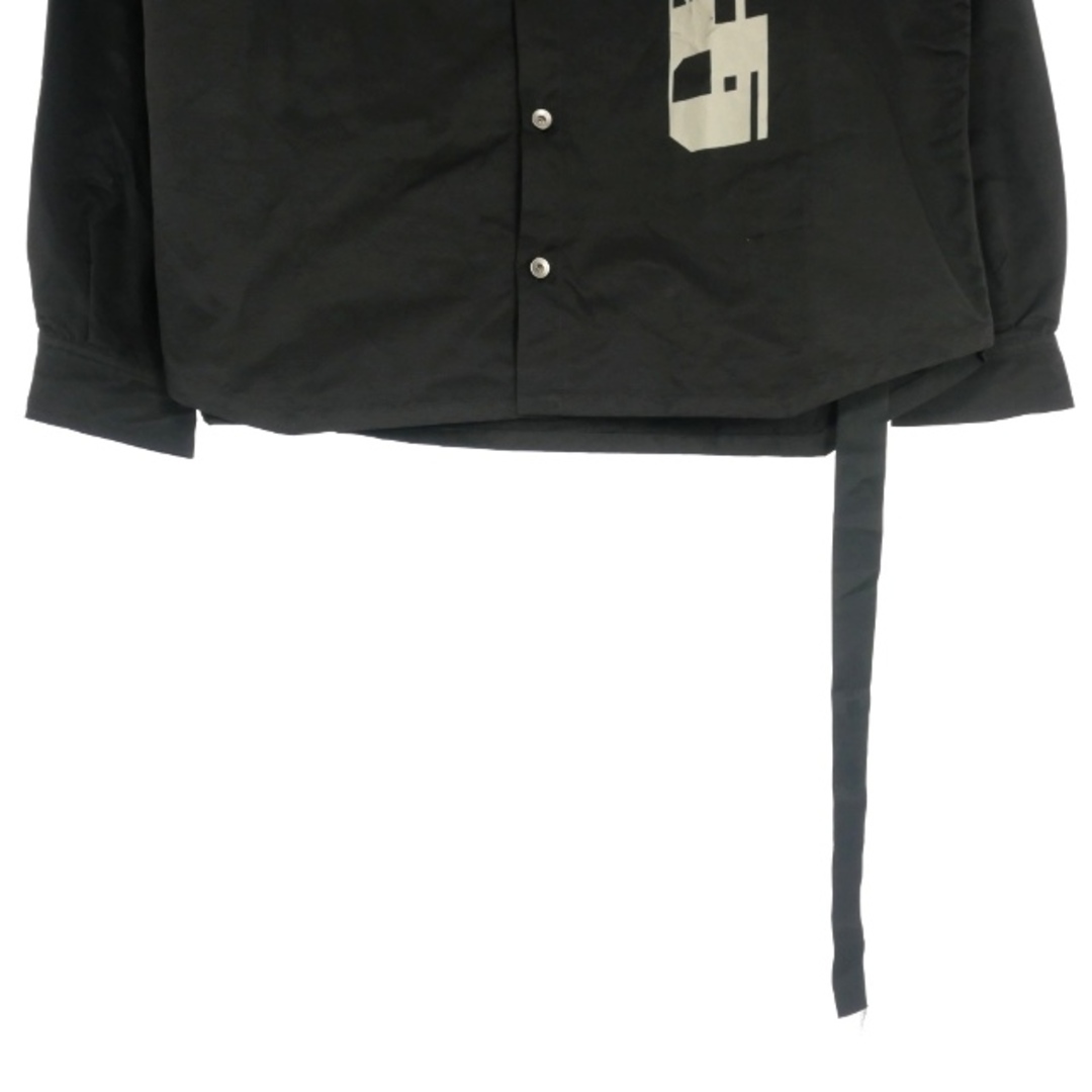 DRKSHDW(ダークシャドウ)のDRKSHDW Rick Owens WORK SHIRT ワークシャツ L 黒 メンズのジャケット/アウター(ブルゾン)の商品写真