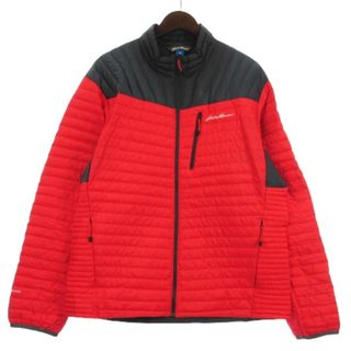 Eddie Bauer - エディーバウアー 軽量 ダウン ジャケット レッド L