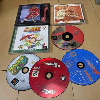 プレイステーション(PlayStation)のNHL POWERRINK’97他スポーツ系ソフト7本セット(家庭用ゲームソフト)