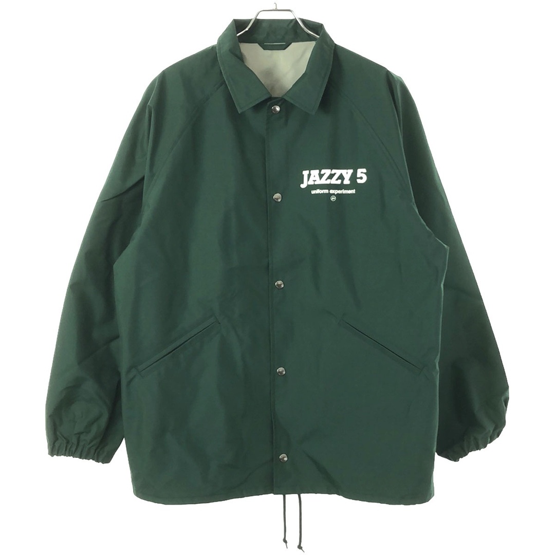 uniform experiment(ユニフォームエクスペリメント)のuniform experiment ユニフォームエクスペリメント 23SS JAZZY 5 COACH JACKET コーチジャケット UE-230000 グリーン 4 メンズのジャケット/アウター(その他)の商品写真