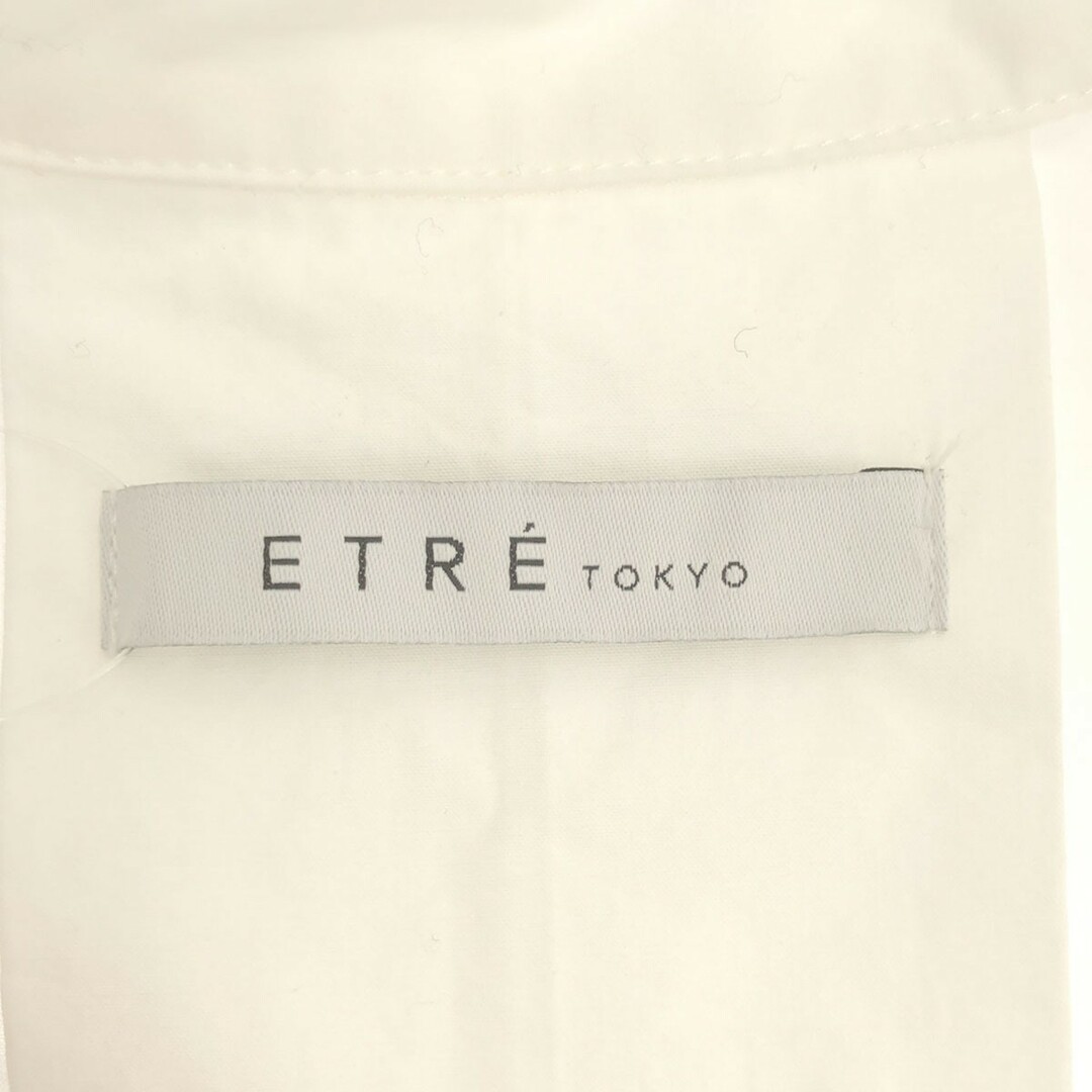 ETRE TOKYO(エトレトウキョウ)のETRE TOKYO エトレトウキョウ 20AW デザインタックシャツワンピース 1220630111-1 ホワイト F レディースのワンピース(ロングワンピース/マキシワンピース)の商品写真