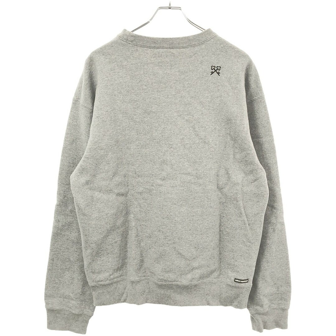 uniform experiment(ユニフォームエクスペリメント)のuniform experiment ユニフォームエクスペリメント 20AW AUTHENTIC WIDE CREWNECK SWEAT スウェットトレーナー UE-202060 グレー 3 メンズのトップス(スウェット)の商品写真