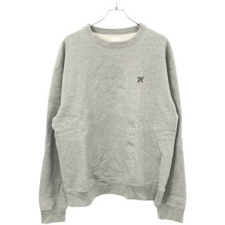 ユニフォームエクスペリメント(uniform experiment)のuniform experiment ユニフォームエクスペリメント 20AW AUTHENTIC WIDE CREWNECK SWEAT スウェットトレーナー UE-202060 グレー 3(スウェット)