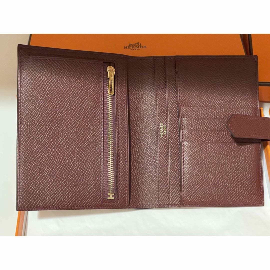 Hermes(エルメス)のHERMES ゴールド金具　エルメスベアンコンパクトA刻印 2017年製  レディースのファッション小物(財布)の商品写真