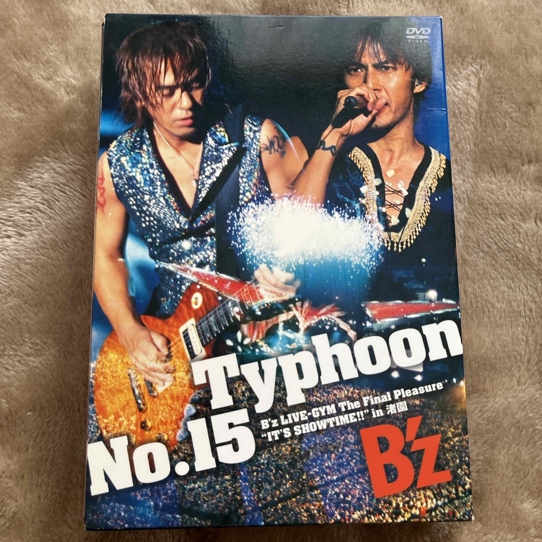 Typhoon　No．15〜B’z　LIVE-GYM　The　Final　Ple エンタメ/ホビーのDVD/ブルーレイ(ミュージック)の商品写真