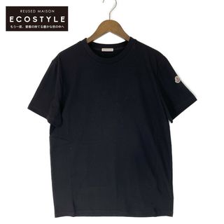 モンクレール(MONCLER)のモンクレール 22年製 I209P8C000002 MAGLIA ﾌﾞﾗｯｸ ｸﾙｰﾈｯｸTｼｬﾂ L(その他)