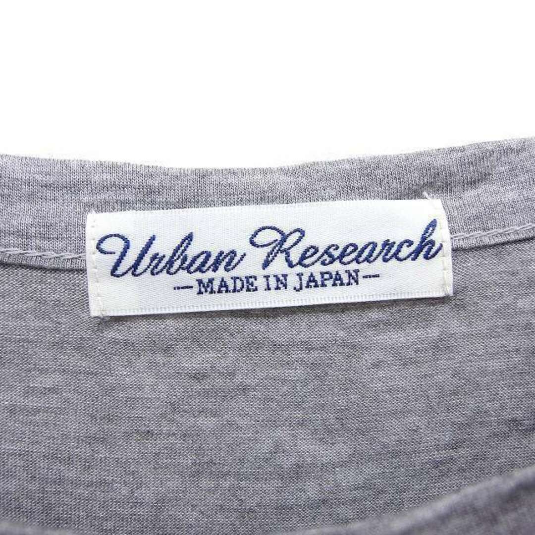 URBAN RESEARCH(アーバンリサーチ)のアーバンリサーチ ワンピース ゆったり ひざ丈 タック 透け感 ボートネック F レディースのワンピース(ひざ丈ワンピース)の商品写真