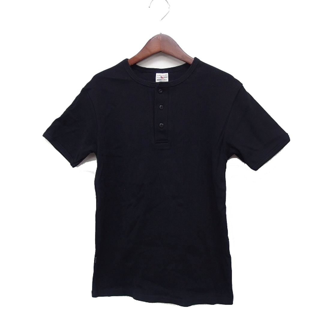 AVIREX(アヴィレックス)のアヴィレックス AVIREX 半袖 Tシャツ カットソー ヘンリーネック 無地 メンズのトップス(Tシャツ/カットソー(半袖/袖なし))の商品写真