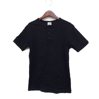 アヴィレックス(AVIREX)のアヴィレックス AVIREX 半袖 Tシャツ カットソー ヘンリーネック 無地(Tシャツ/カットソー(半袖/袖なし))