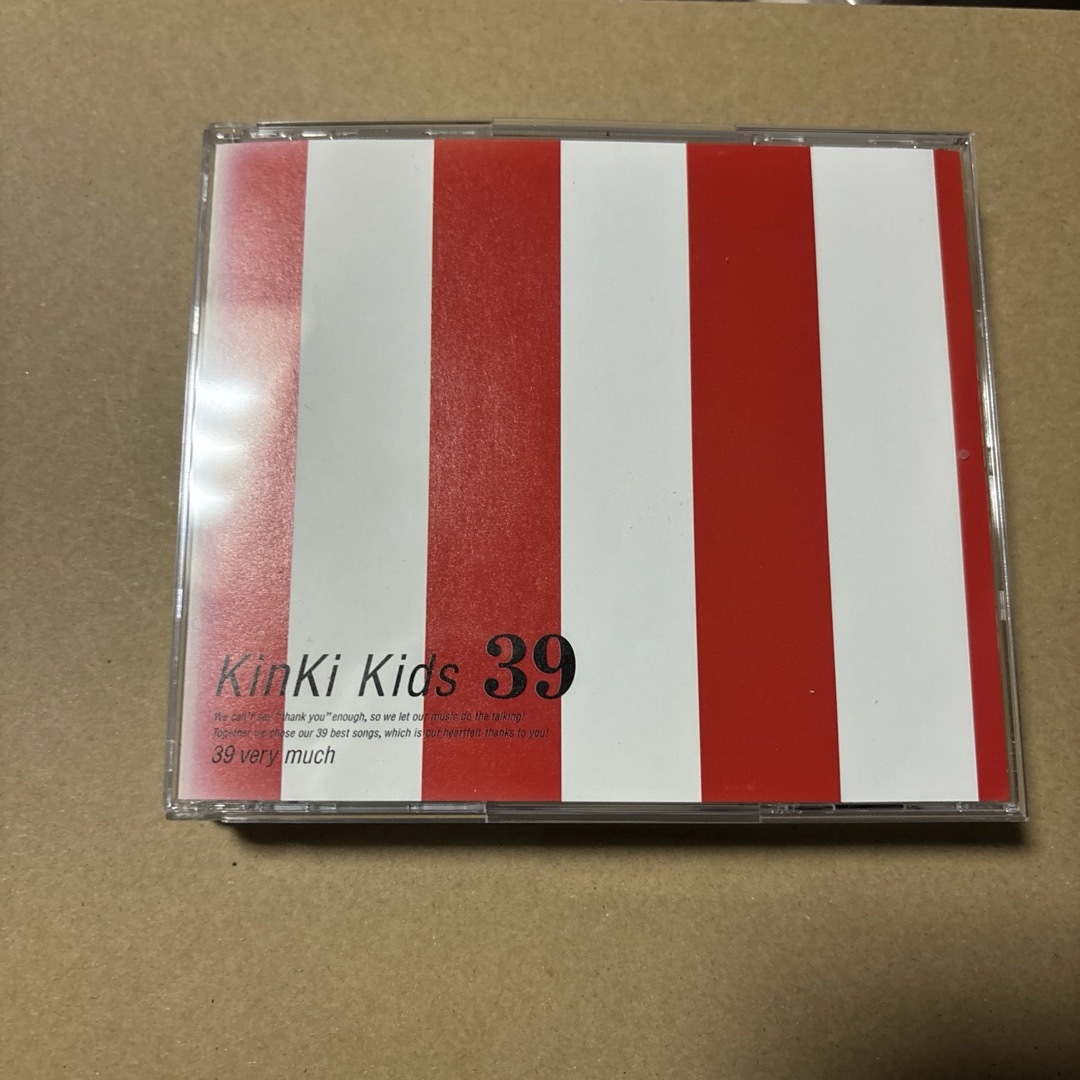39 KinKi Kids エンタメ/ホビーのCD(ポップス/ロック(邦楽))の商品写真