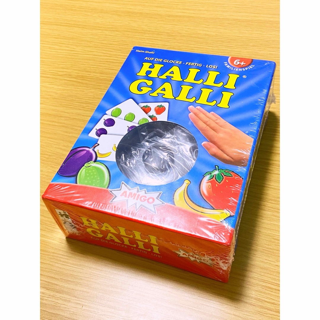 新品　ハリガリ フルーツゲーム　HALLIGALLI 匿名配送♪ 日本語取説付き エンタメ/ホビーのテーブルゲーム/ホビー(その他)の商品写真