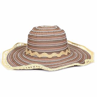 【色: チョコレート】[サングローブ] UVカット 帽子（女性用） - レディー(その他)