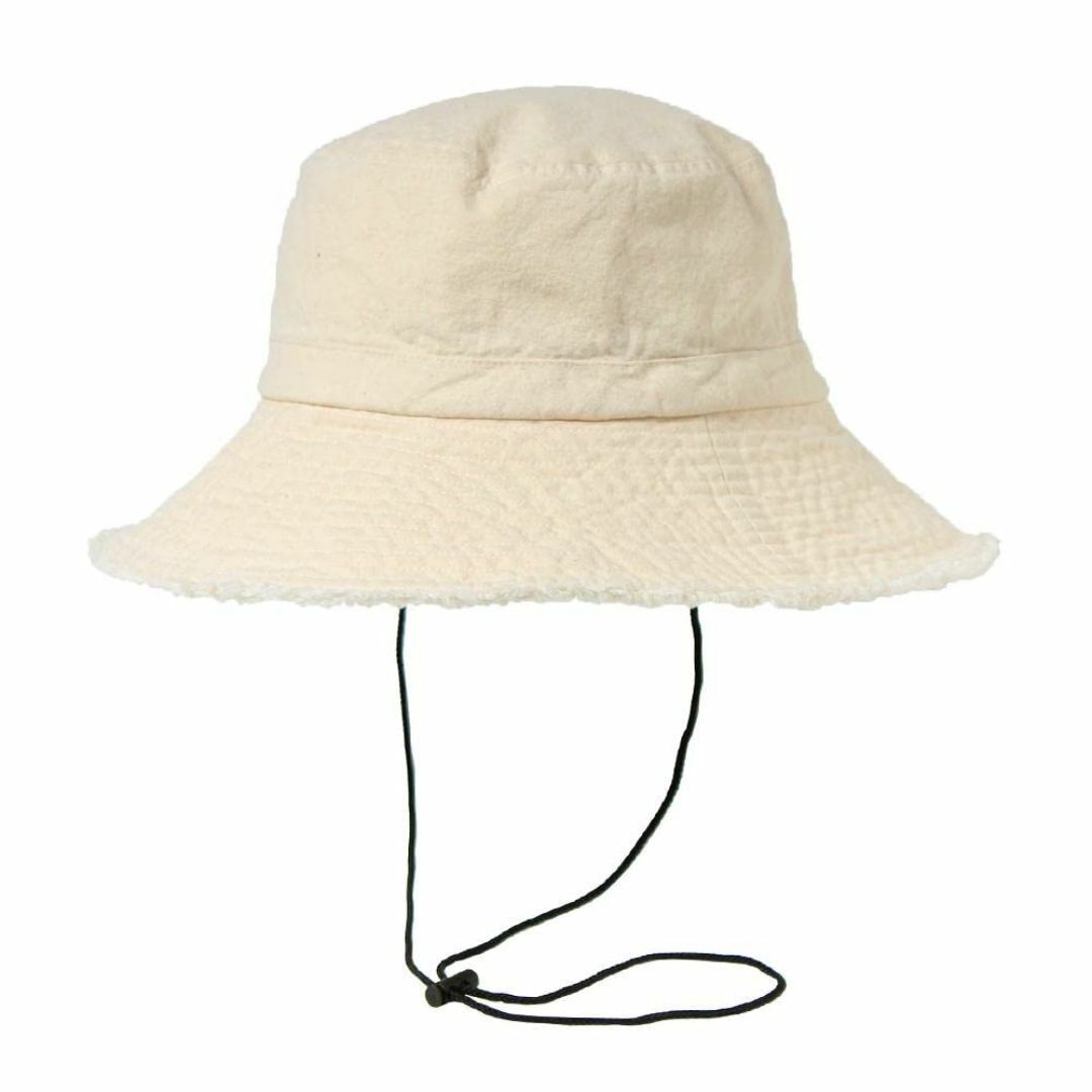 [イチヨンプラス] ハット フリンジ紐付きウォッシュハット レディース 帽子 i レディースのファッション小物(その他)の商品写真