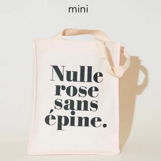 エピヌ(épine)のepine Nulle rose sans épine tote bag (トートバッグ)