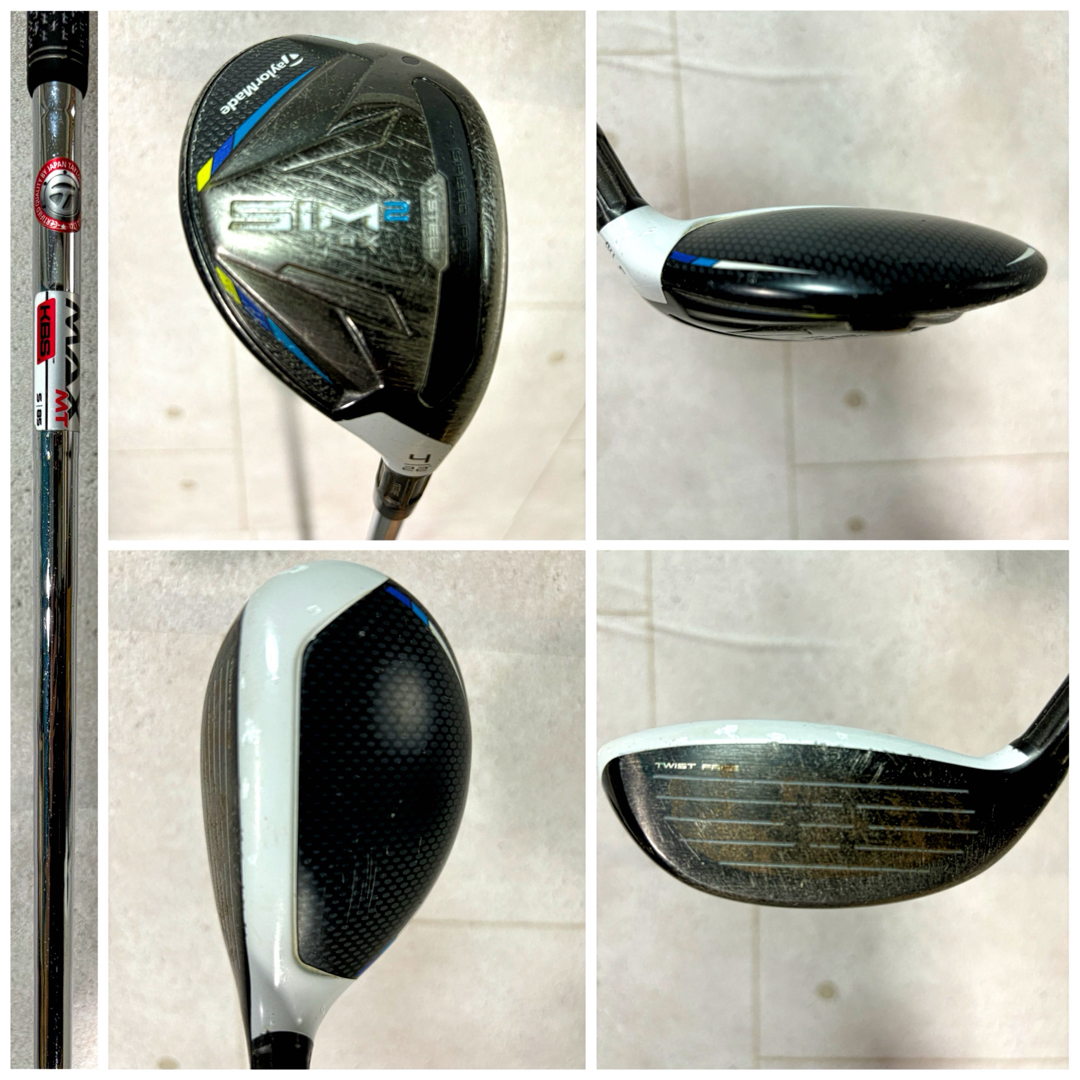 TaylorMade(テーラーメイド)のゴルフクラブ メンズ セット テーラーメイド SIM2 中古 初心者 【B】 スポーツ/アウトドアのゴルフ(クラブ)の商品写真