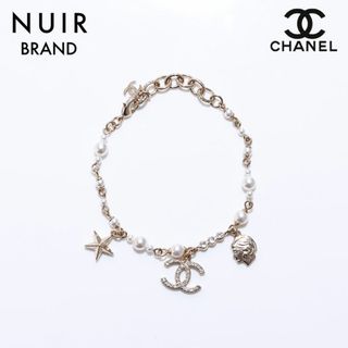 シャネル(CHANEL)のシャネル CHANEL ココマーク パール 星 ブレスレット(ブレスレット/バングル)