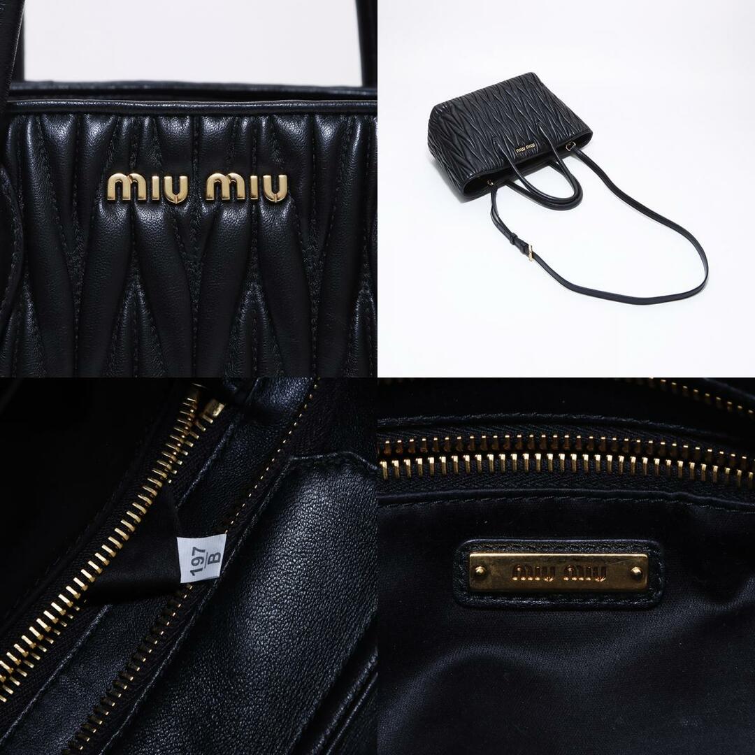 miumiu(ミュウミュウ)のミュウ ミュウ Miu Miu 2way ハンドバッグ レディースのバッグ(ハンドバッグ)の商品写真