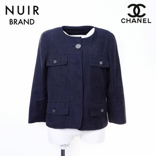 シャネル(CHANEL)のシャネル CHANEL ココボタン デニムジャケット デニム(その他)