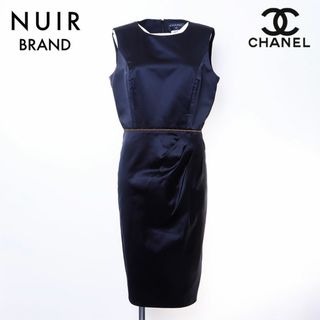 シャネル(CHANEL)のシャネル CHANEL ノースリーブ ワンピース シルク(その他)