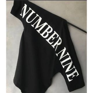 NUMBER (N)INE - 【NUMBER (N)INE】ビッグシルエット ロゴ バックプリント Tシャツ