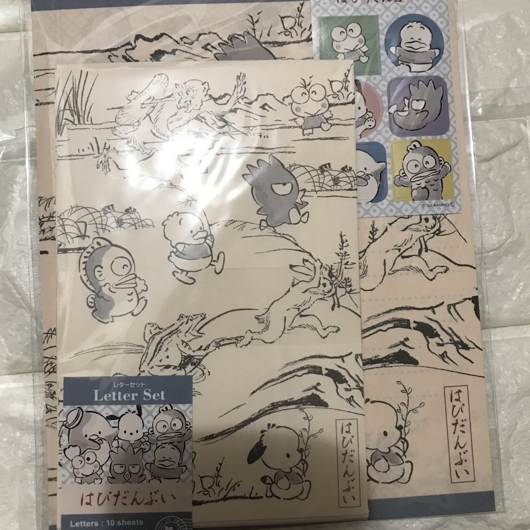 サンリオ(サンリオ)のサンリオ　レターセット(6セット) エンタメ/ホビーのおもちゃ/ぬいぐるみ(キャラクターグッズ)の商品写真