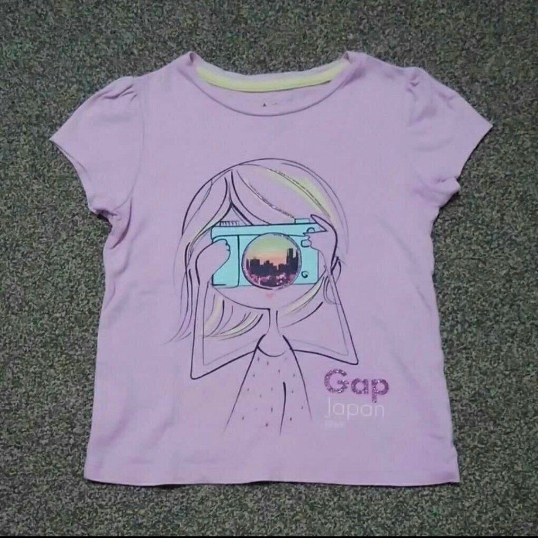 babyGAP(ベビーギャップ)の【babyGAP】Tシャツ♡110㎝ キッズ/ベビー/マタニティのキッズ服女の子用(90cm~)(Tシャツ/カットソー)の商品写真