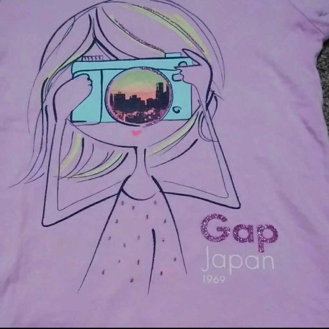 babyGAP(ベビーギャップ)の【babyGAP】Tシャツ♡110㎝ キッズ/ベビー/マタニティのキッズ服女の子用(90cm~)(Tシャツ/カットソー)の商品写真