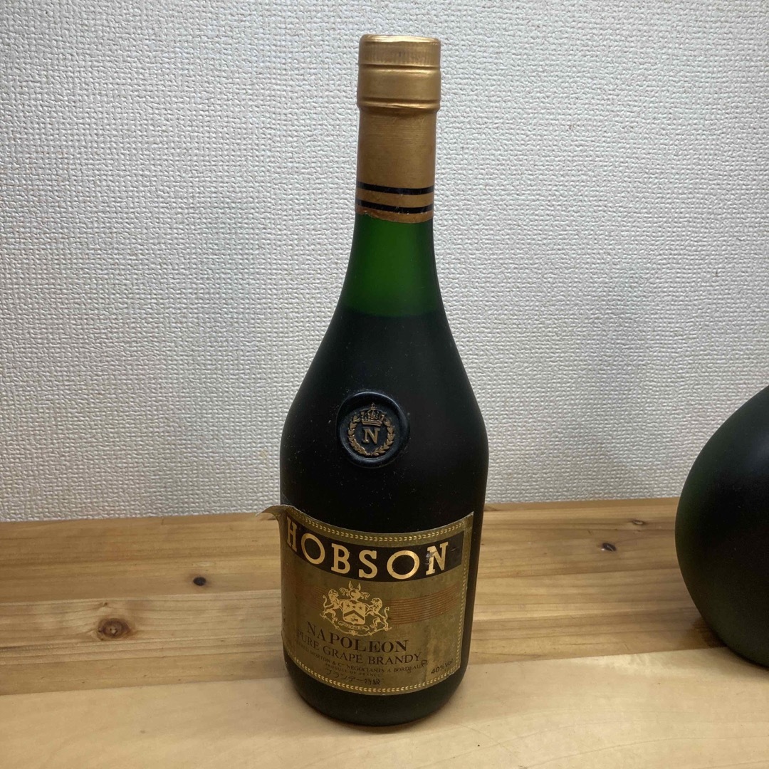   ナポレオン　ブランデー　2本セット　HOBSON Damblat X.O. 食品/飲料/酒の酒(ブランデー)の商品写真