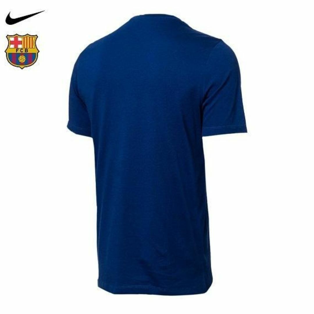 NIKE(ナイキ)の★送料無料★UK直輸入★ナイキ★FCバルセロナ SW Tシャツ★青橙/L★ スポーツ/アウトドアのサッカー/フットサル(ウェア)の商品写真