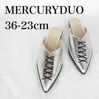 MERCURYDUO*新品*ミュール*サンダル*36-23cm*M6021(ミュール)