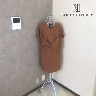 ナノユニバース(nano・universe)のナノユニバース♡2度着用　ワンピース (ひざ丈ワンピース)