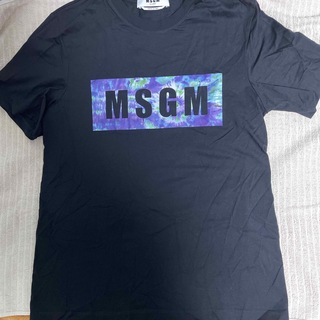 エムエスジイエム(MSGM)のMSGM ボックスロゴTシャツ(Tシャツ/カットソー(半袖/袖なし))