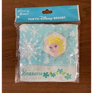 ディズニー(Disney)の【新品】Disney：アナ雪のタオルハンカチ(ハンカチ)