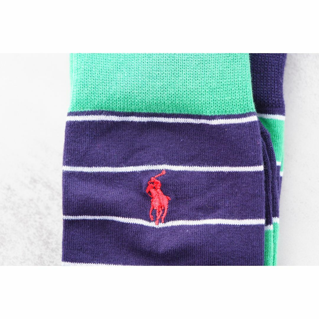 POLO RALPH LAUREN(ポロラルフローレン)のPOLOポロラルフローレン【2足セット／メンズ】おしゃれなソックス【新品です】 メンズのレッグウェア(ソックス)の商品写真